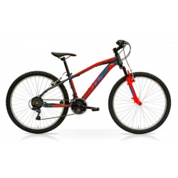 MUD 27.5 Front 21S Shimano MTB Bicycle Black Red