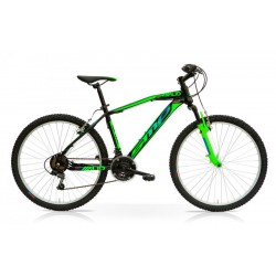MUD 27.5 Front 21V Shimano MTB Bicycle Black Green