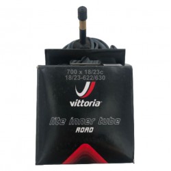 Vittoria UltraLite 700 18 / 23c inner tube 48mm schrader valve AV