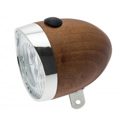 Real wood Walnut headlight